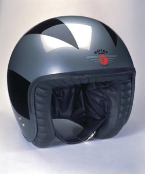 Jet Special schwarz/silber XS | ohne Visierknöpfen