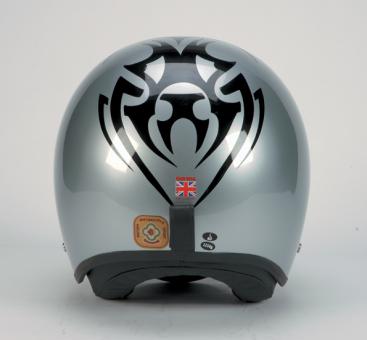 Jet Complex Tribal silber/schwarz XS | ohne Visierknöpfen