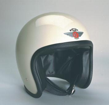 Speedster Standard creme schwarzes Leder S | mit Visierknöpfen
