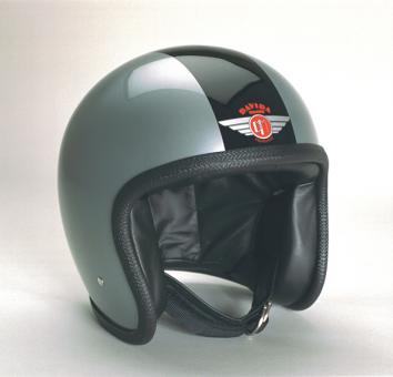 Speedster Two Tone silber/schwarz M | mit Visierknöpfen