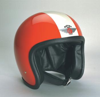 Speedster Two Tone rot/weiß XL | ohne Visierknöpfen