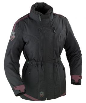ALTESSE DAMEN Jacke Gr. 34/XS schwarz-pflaume | 34/XS