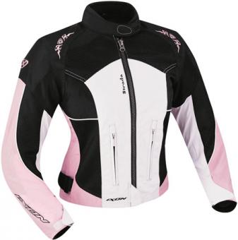 STRADA DAMEN Jacke Gr. XS schwarz-weiß-rosa | XS