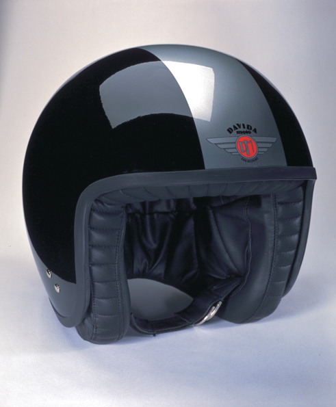 Jet Two Tone schwarz/silber XS | ohne Visierknöpfen
