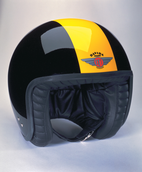 Jet Two Tone schwarz/gelb XS | ohne Visierknöpfen