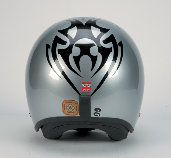 Jet Complex Tribal silber/schwarz XS | ohne Visierknöpfen
