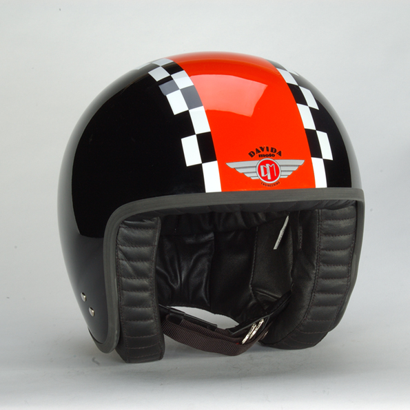 Jet Complex schwarz/orange check 