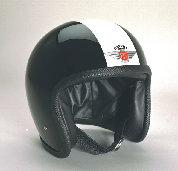 Speedster Two Tone schwarz/weiß S | mit Visierknöpfen