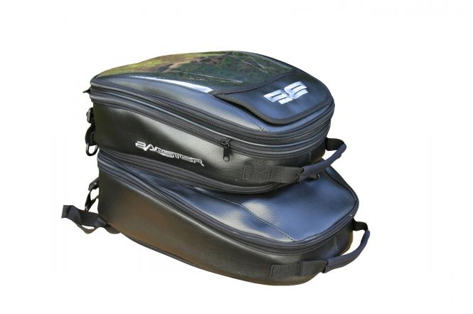 Bagster Tankrucksack Sherpa schwarz m. Deko | schwarz m. Deko
