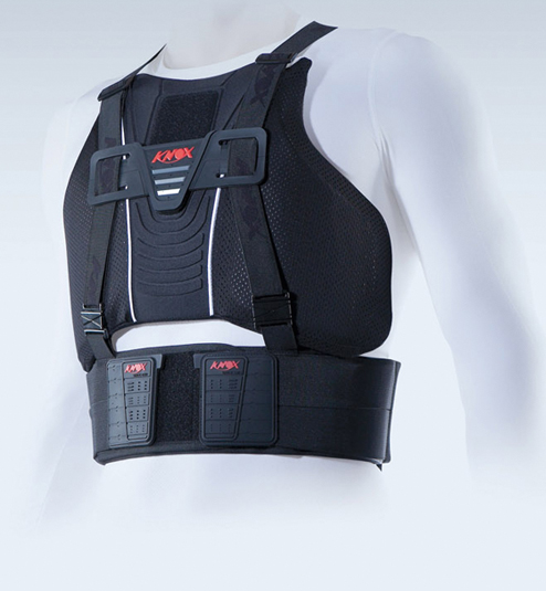 Brustprotektor KNOX CHEST GUARD schwarz | Gr. 1