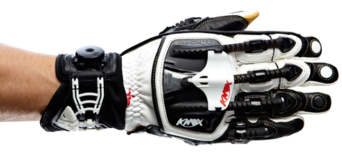 Handschuh KNOX HANDROID-POD Gr. S weiß-schwarz | S
