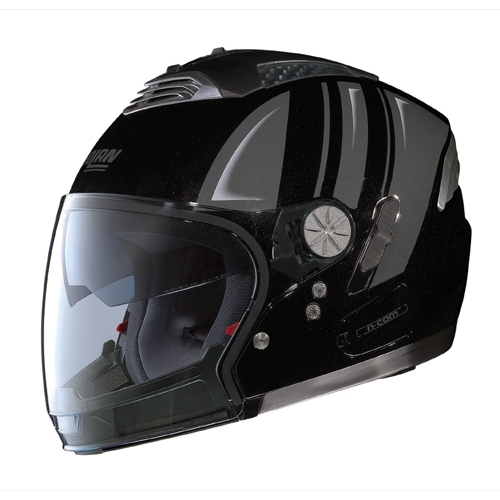 N43 Air Motorrad schwarz-arctic/grau L L