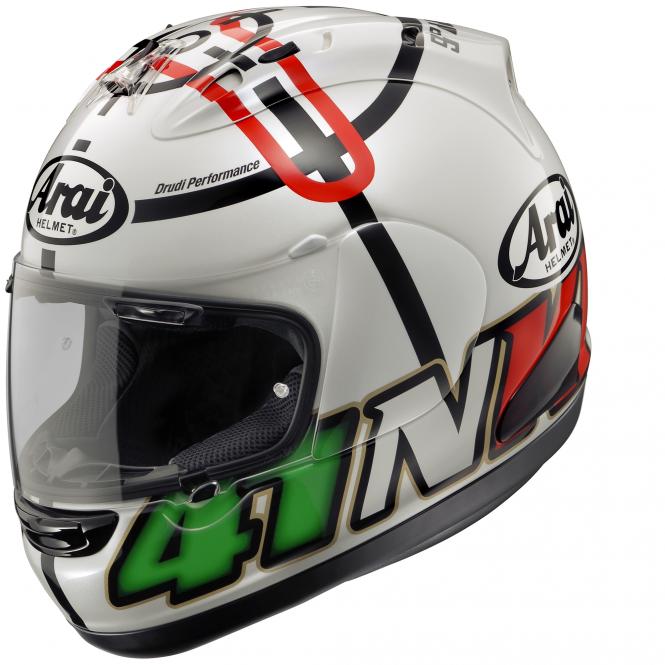 Arai RX 7 GP Haga Monza Edition white 