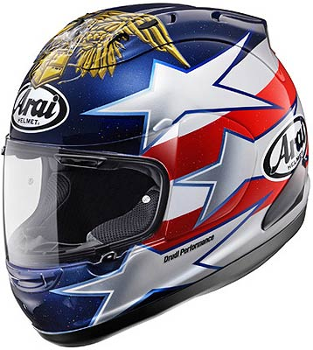 Arai RX 7 GP Colin Edwards Indianapolis 